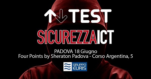 La BU TEST di Gruppo Euris al Roadshow per la sicurezza ICT 2019 di Padova