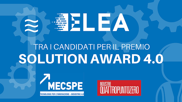 ELEA al Solution Award 4.0 di MECSPE