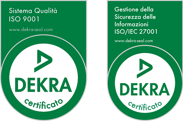 Certificazione ISO Dekra
