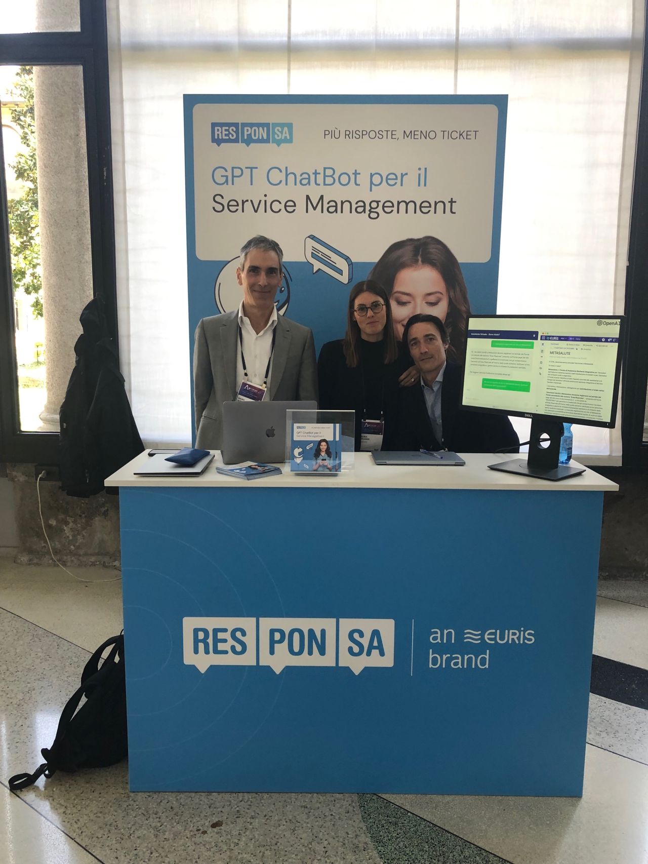 Responsa Ai Forum stand